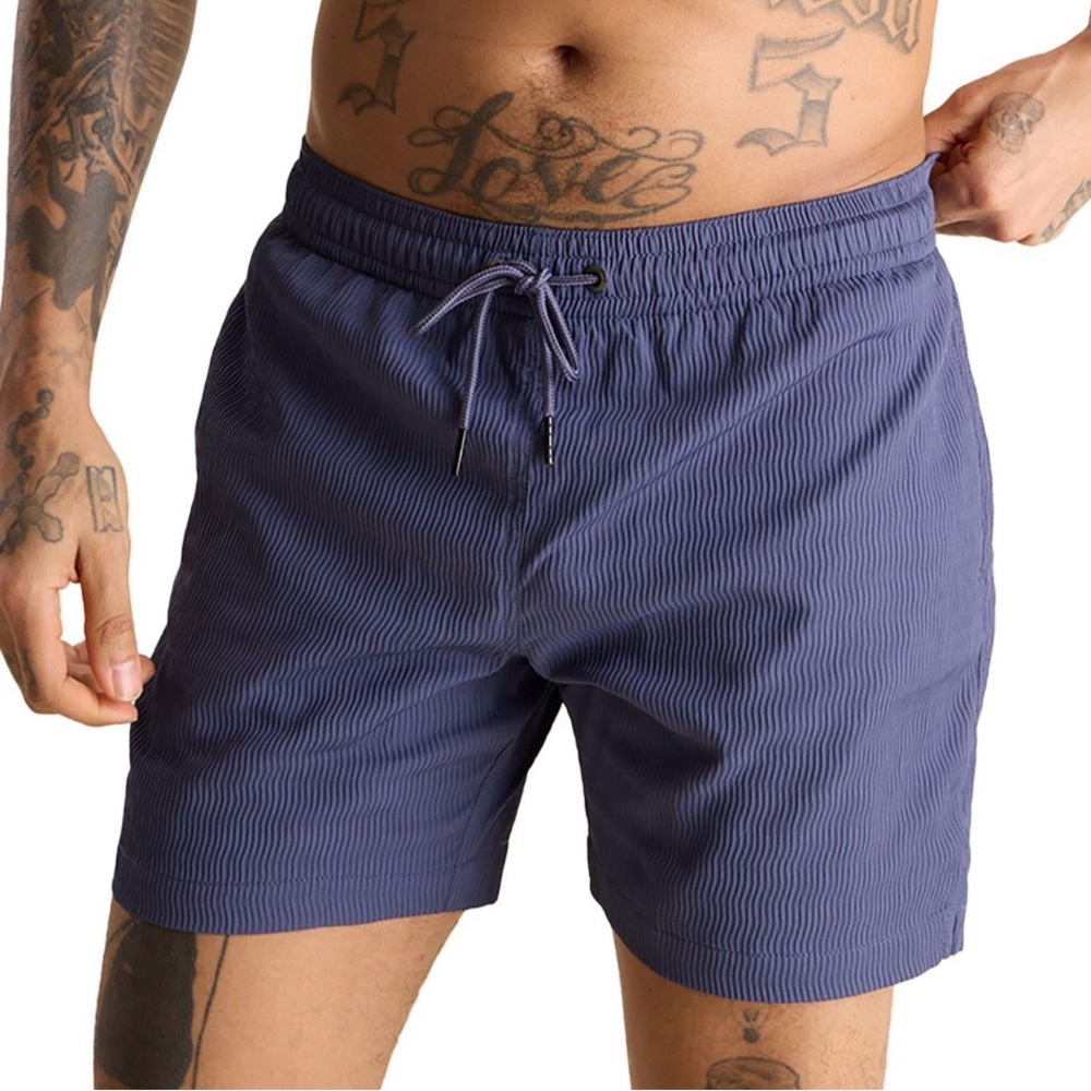 Men's Chubbies Swim Trunks Blue Size M 5.5 inseam